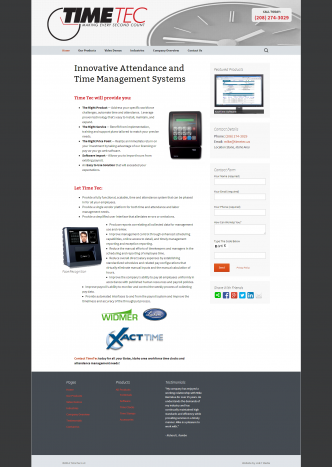 New Boise Website at TimeTec.us
